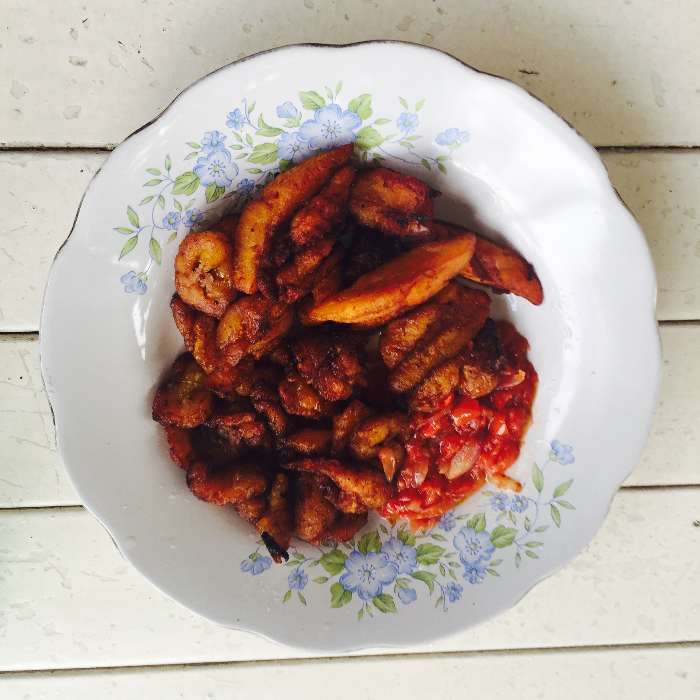 fried plantain (alloco)