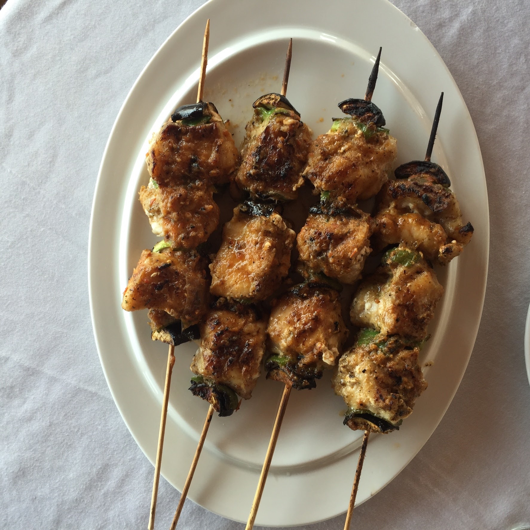 Fish skewers