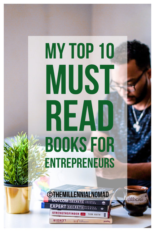 Indvandring mål Tåler My Top 10 Must Read Books For Entrepreneurs — Alexandre Kan Visuals