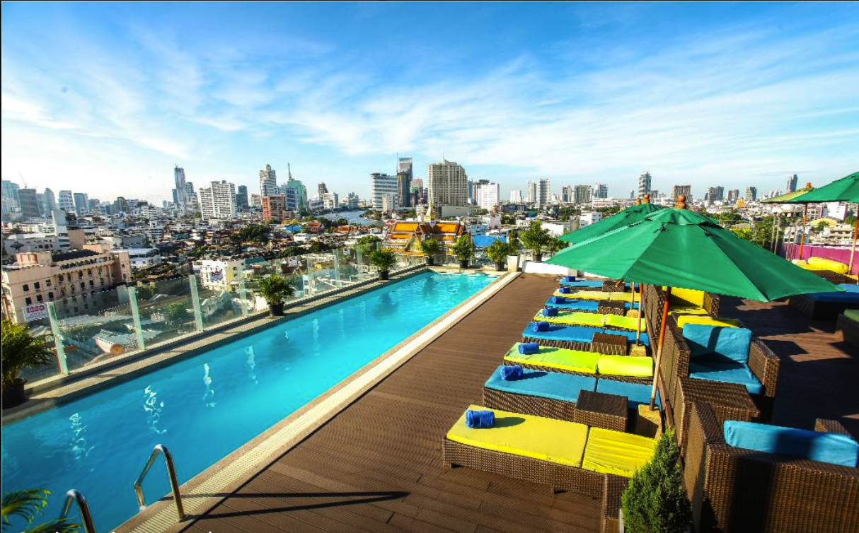 Бассейн в бангкоке. Байок Скай отель Бангкок бассейн. Тайланд Бангкок отели. Бангкок отель с бассейном на крыше. Тайланд Байок Сити.