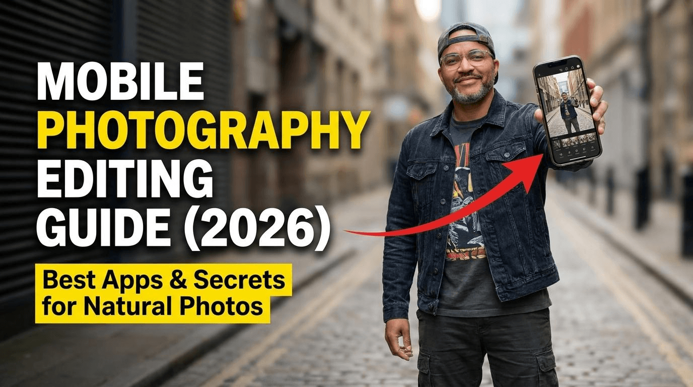 Mobile Photography Editing Guide (2026): Best Apps &amp; Secrets for Natural Photos