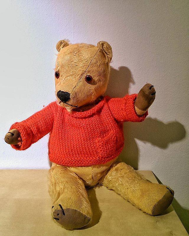 #Vintage #British #TeddyBear that belonged to my Dad @tonystillwell