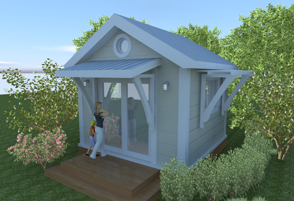 System features: Module size handled by 1 person Designed to be built by 2 people No construction skills required Easy transport to site No dangerous tools, building or heavy equipment needed Virtually no construction waste On site efficiency of nearly 100% Easy maintenance: modules easily repaired and accessible utilities