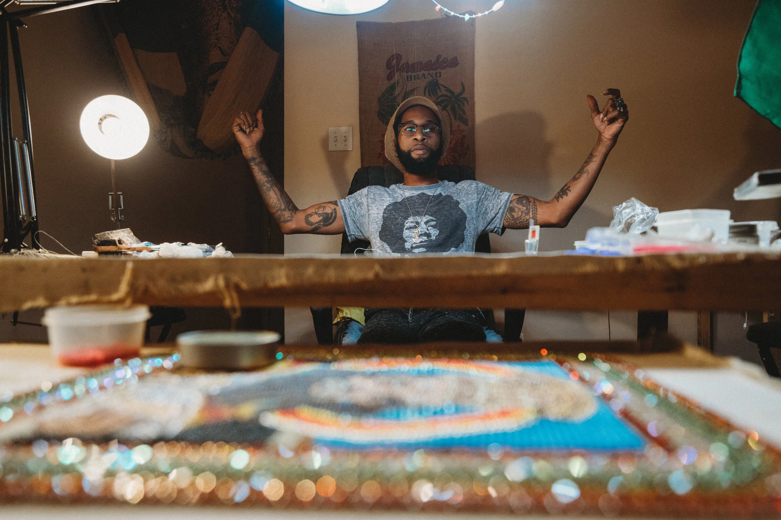 Contemporary Artist Demond Melancon