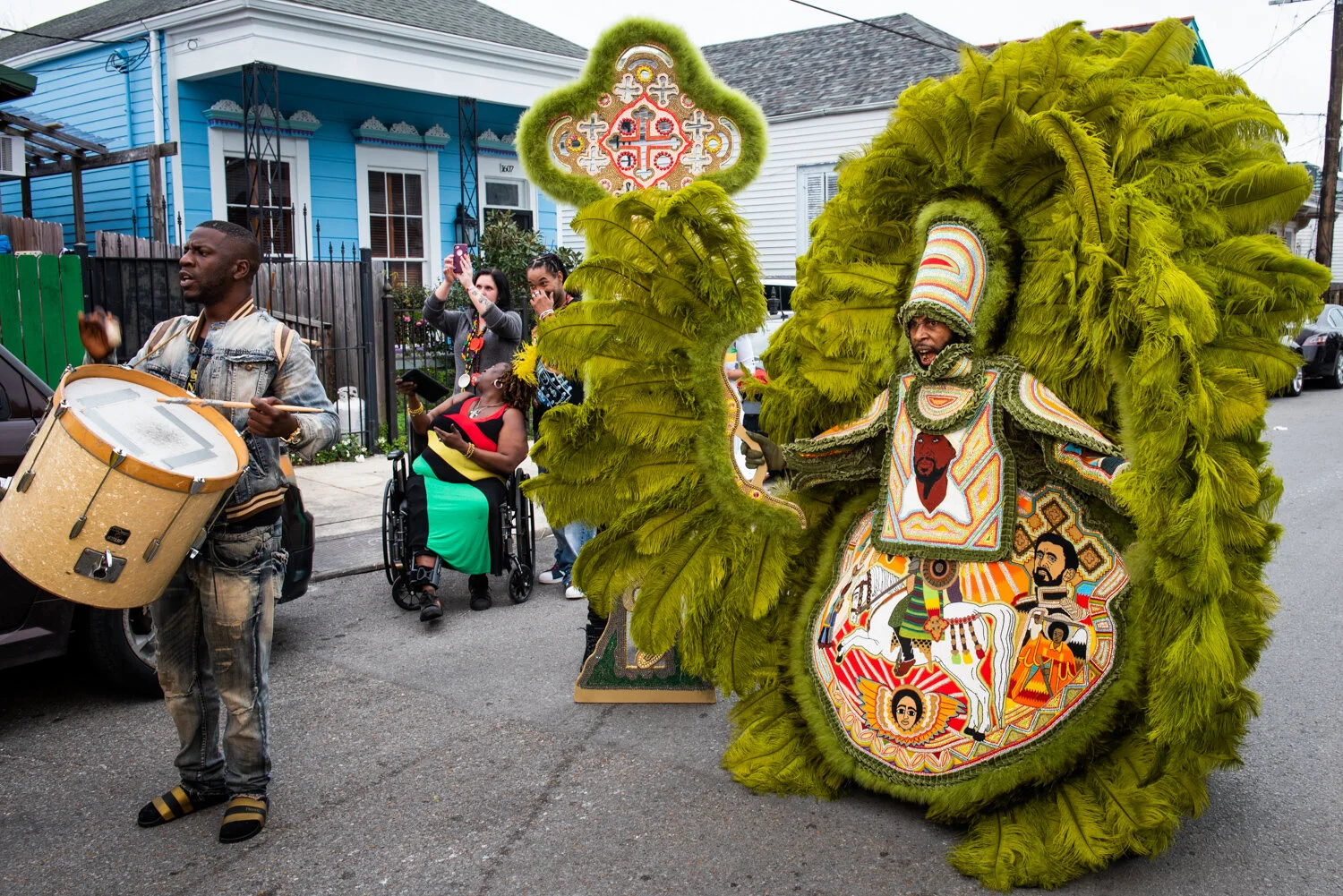 Big Chief Demond Melancon, New Orleans
