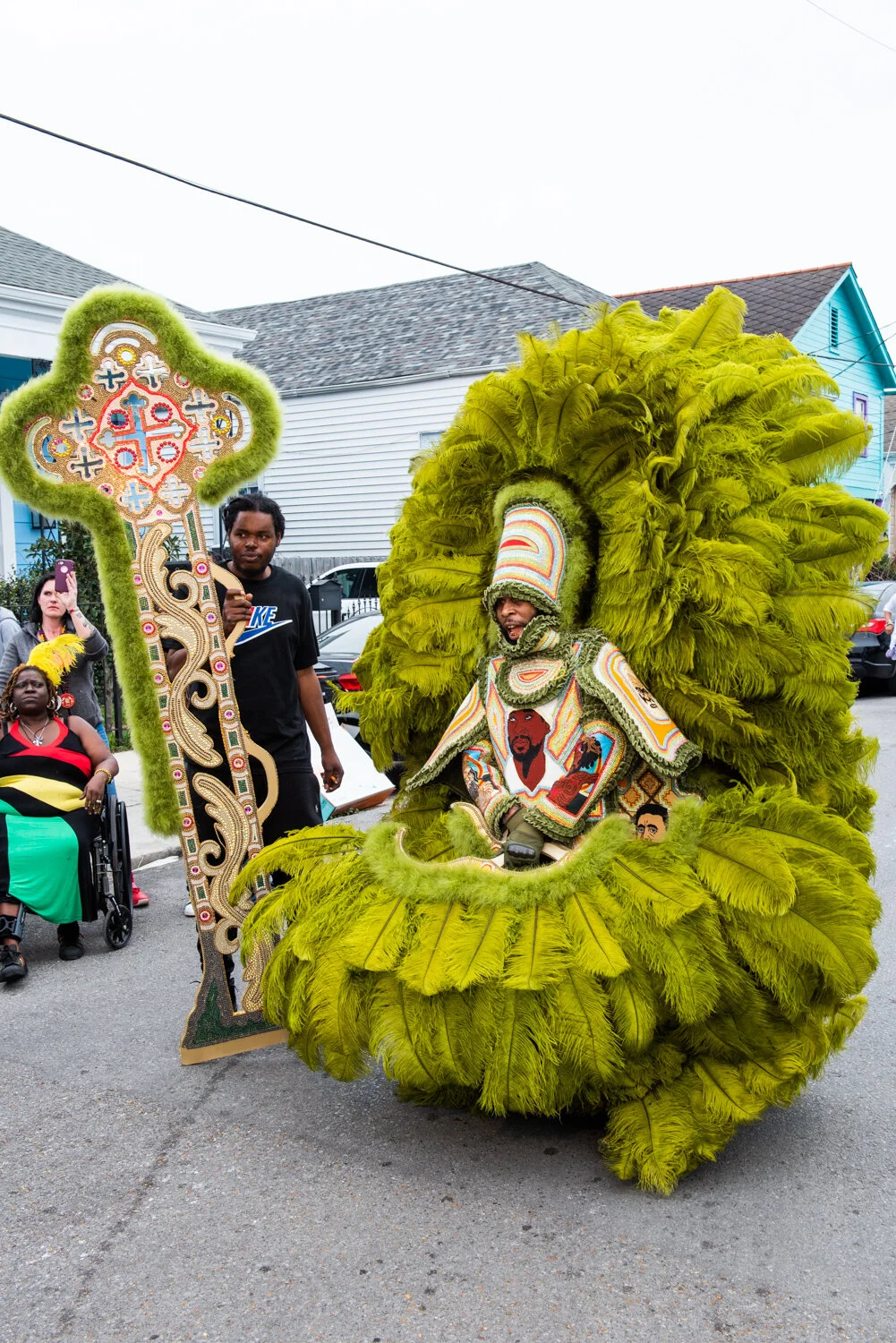 Big Chief Demond Melancon, New Orleans