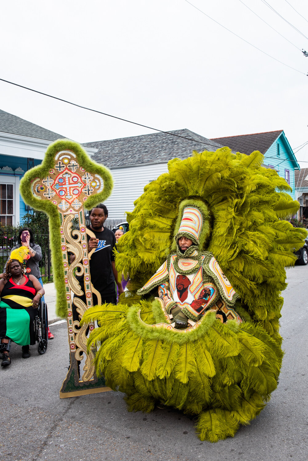Big Chief Demond Melancon, New Orleans