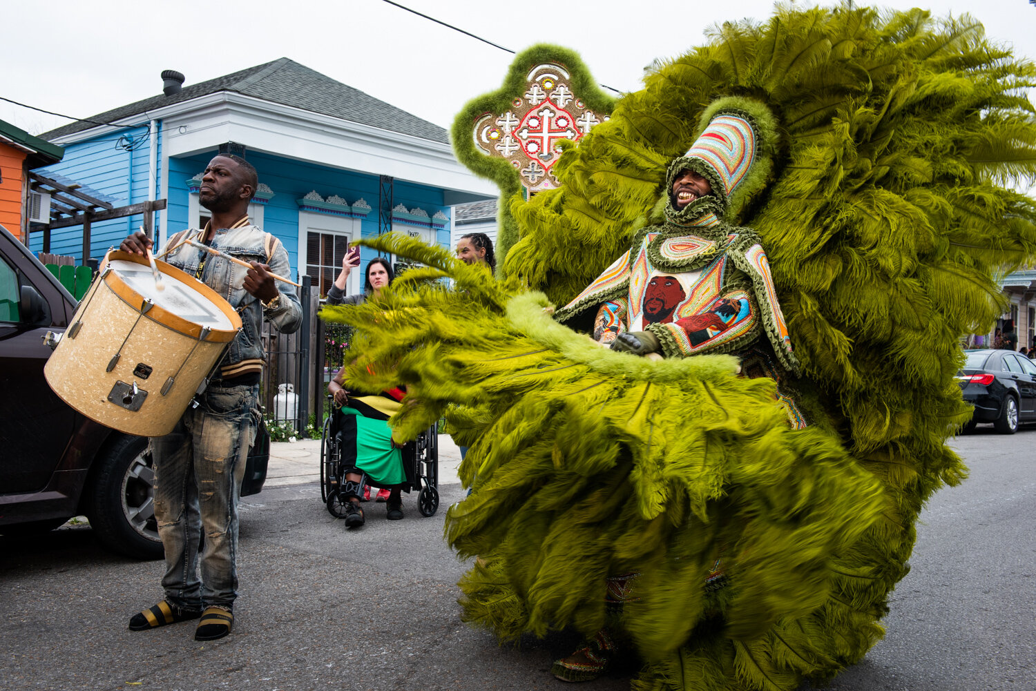 Big Chief Demond Melancon, New Orleans