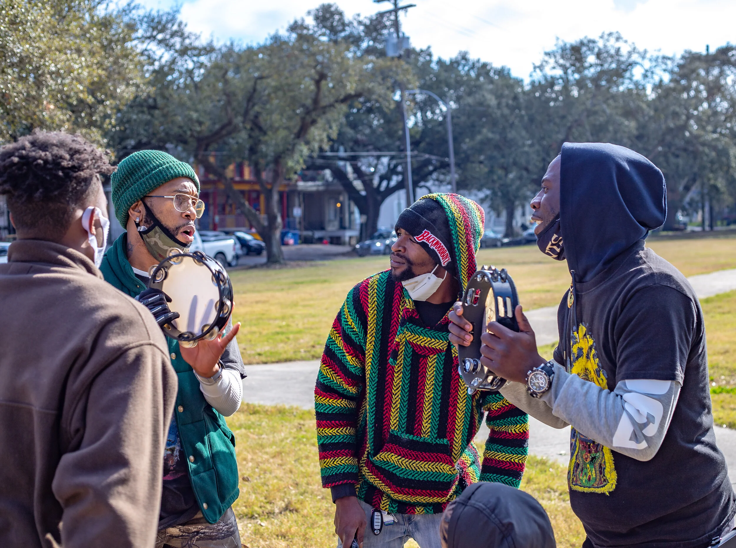 Big Chief Demond Melancon, New Orleans