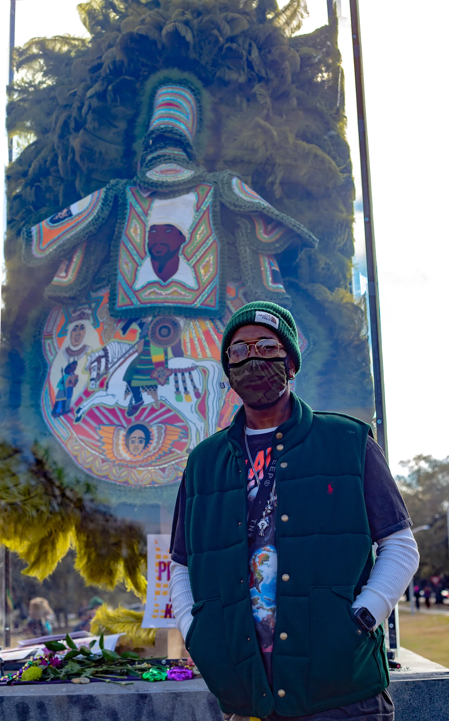 Big Chief Demond Melancon, New Orleans