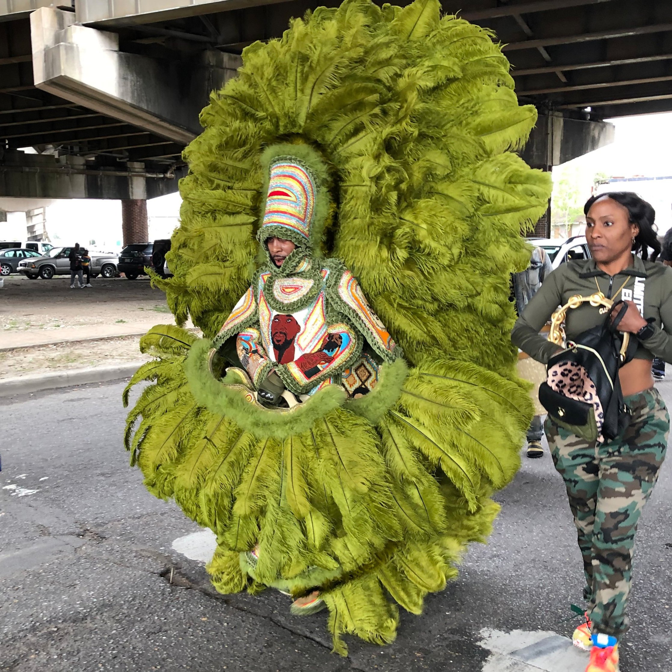 Big Chief Demond Melancon, New Orleans