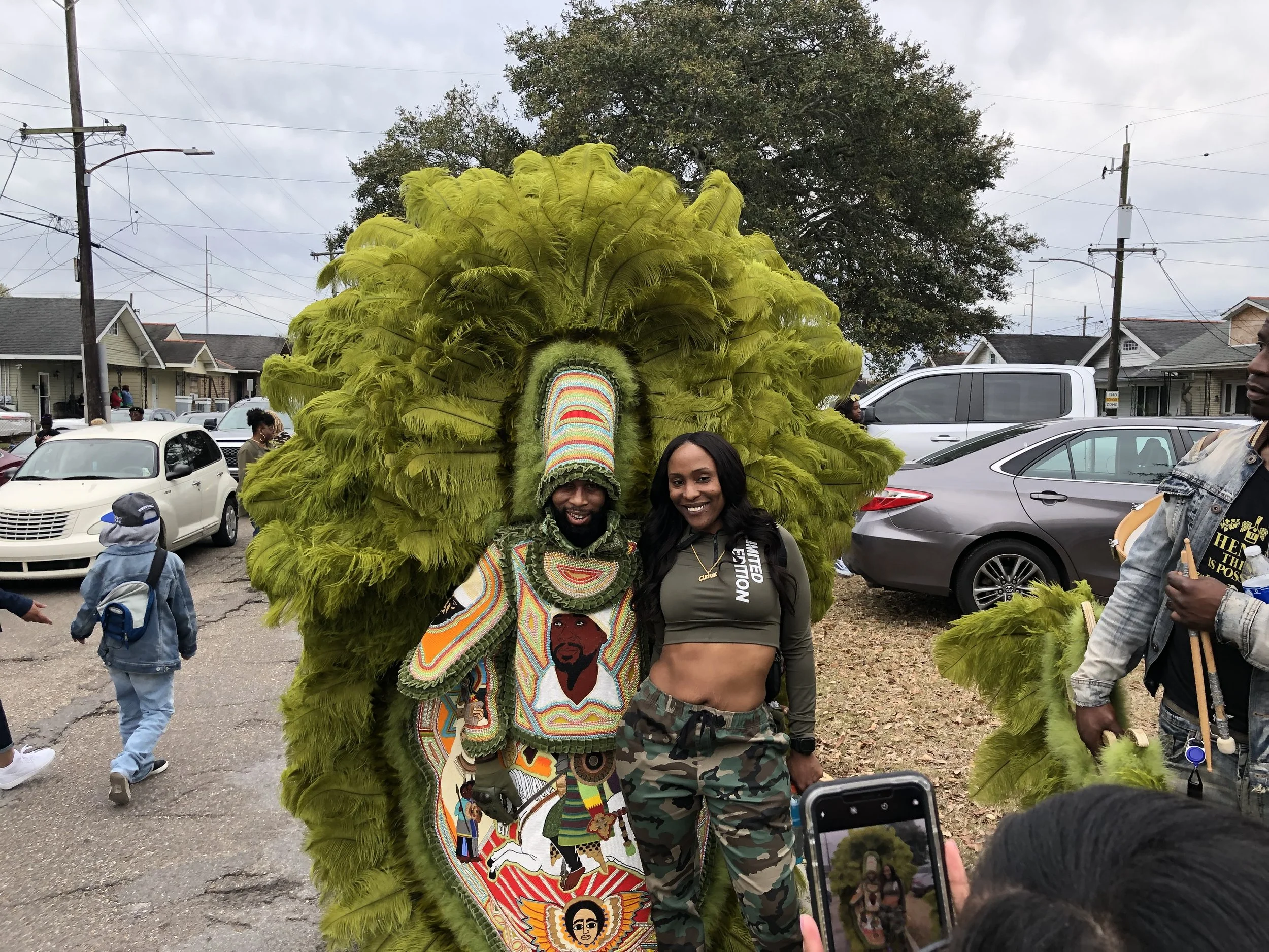 Big Chief Demond Melancon, New Orleans