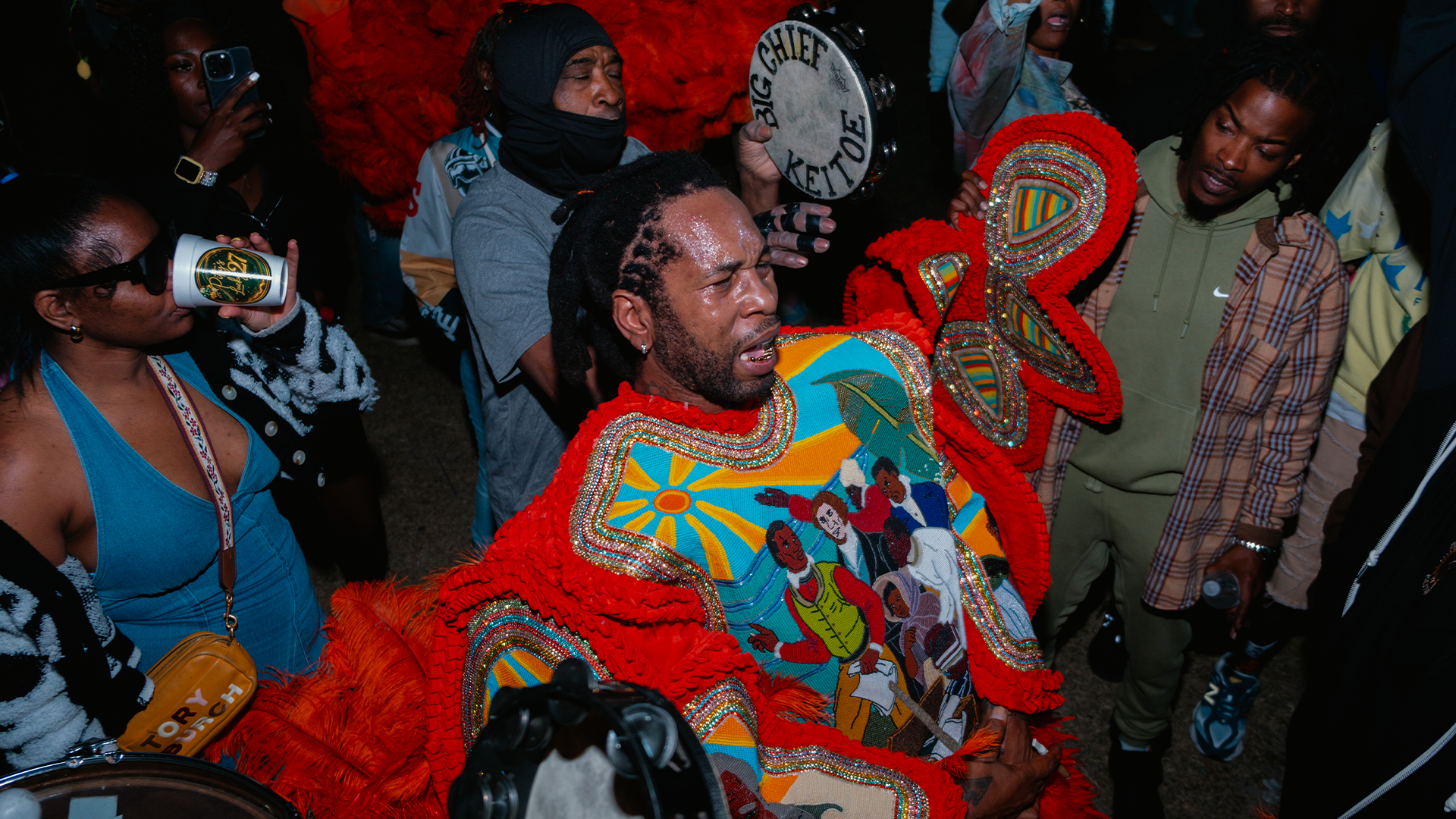 Big Chief Demond Melancon, New Orleans
