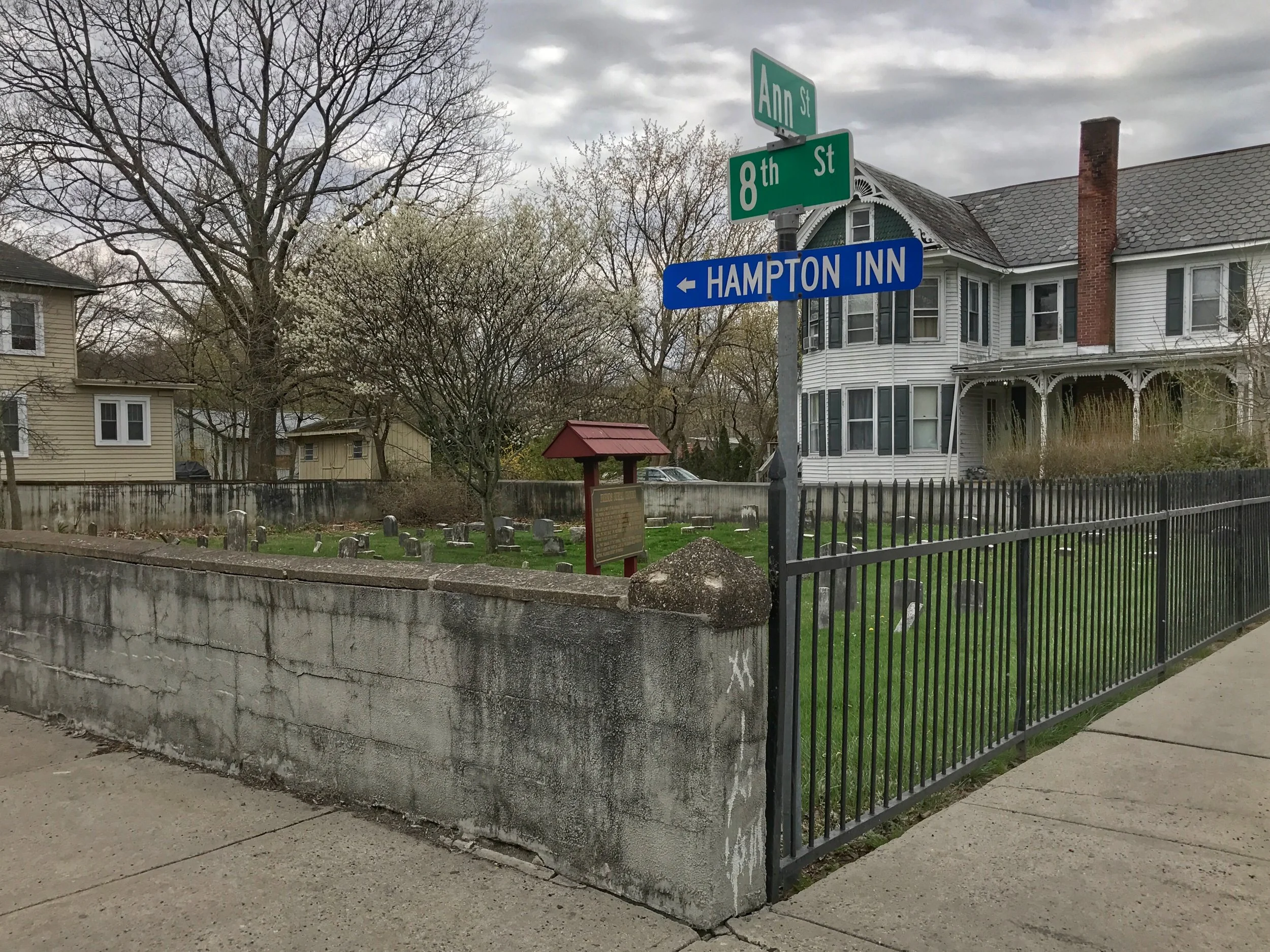 The Ann Street Burial Ground , 8th and Ann Streets, Stroudsburg, Pennsylvania