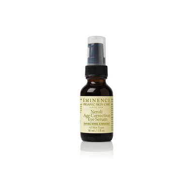 Eminence Neroli Eye Serum a retinal alternative builds collagen and firms the skin.