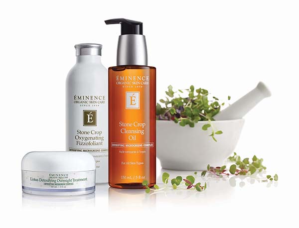 Protect and Detoxify your skin while you sleep. These 3 products Renew, Detox, and Protect your skin from environmental stresses with microgreens. Great for those who want a simple but effective night time skin care regime.