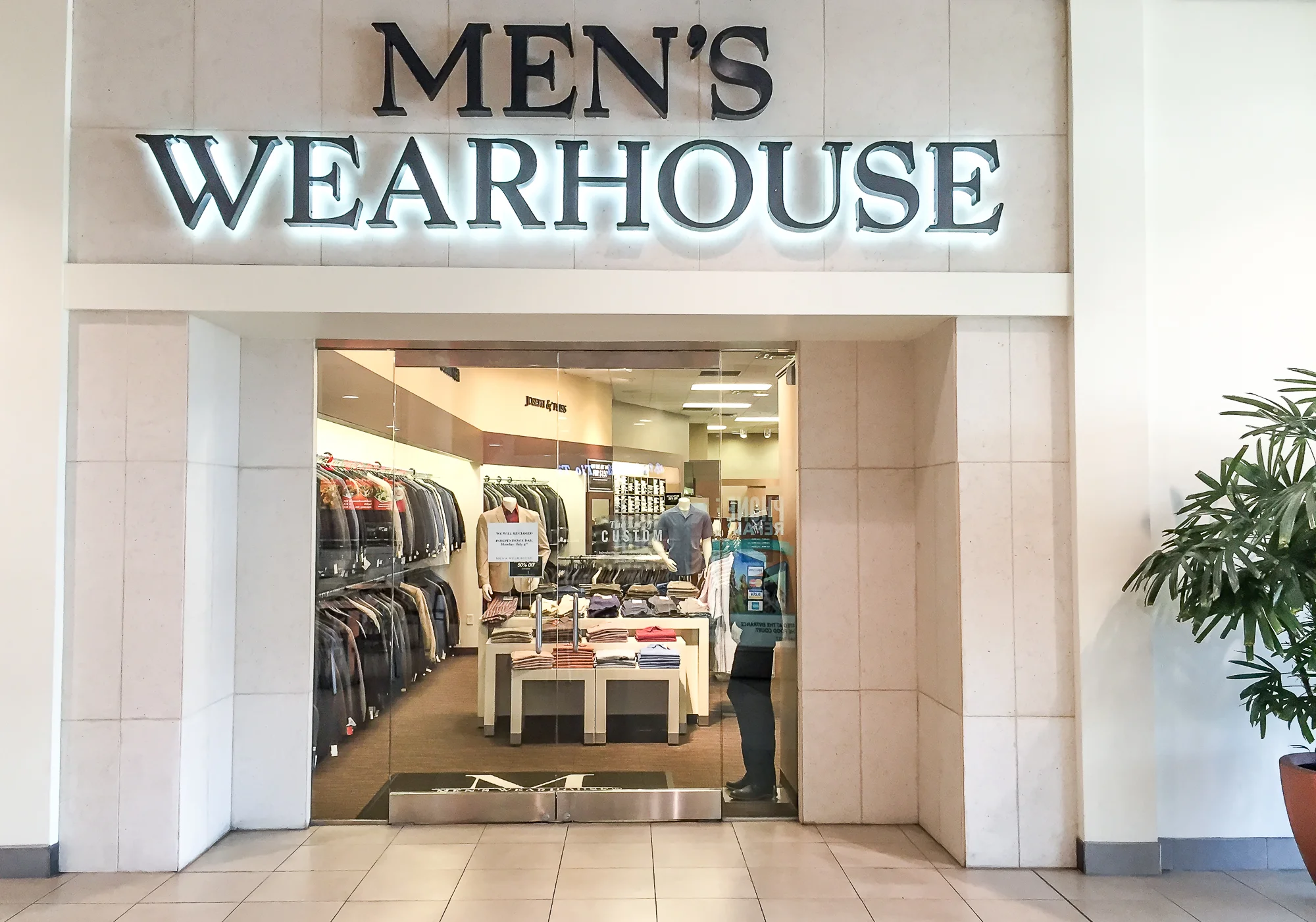 Men's warehouse near me