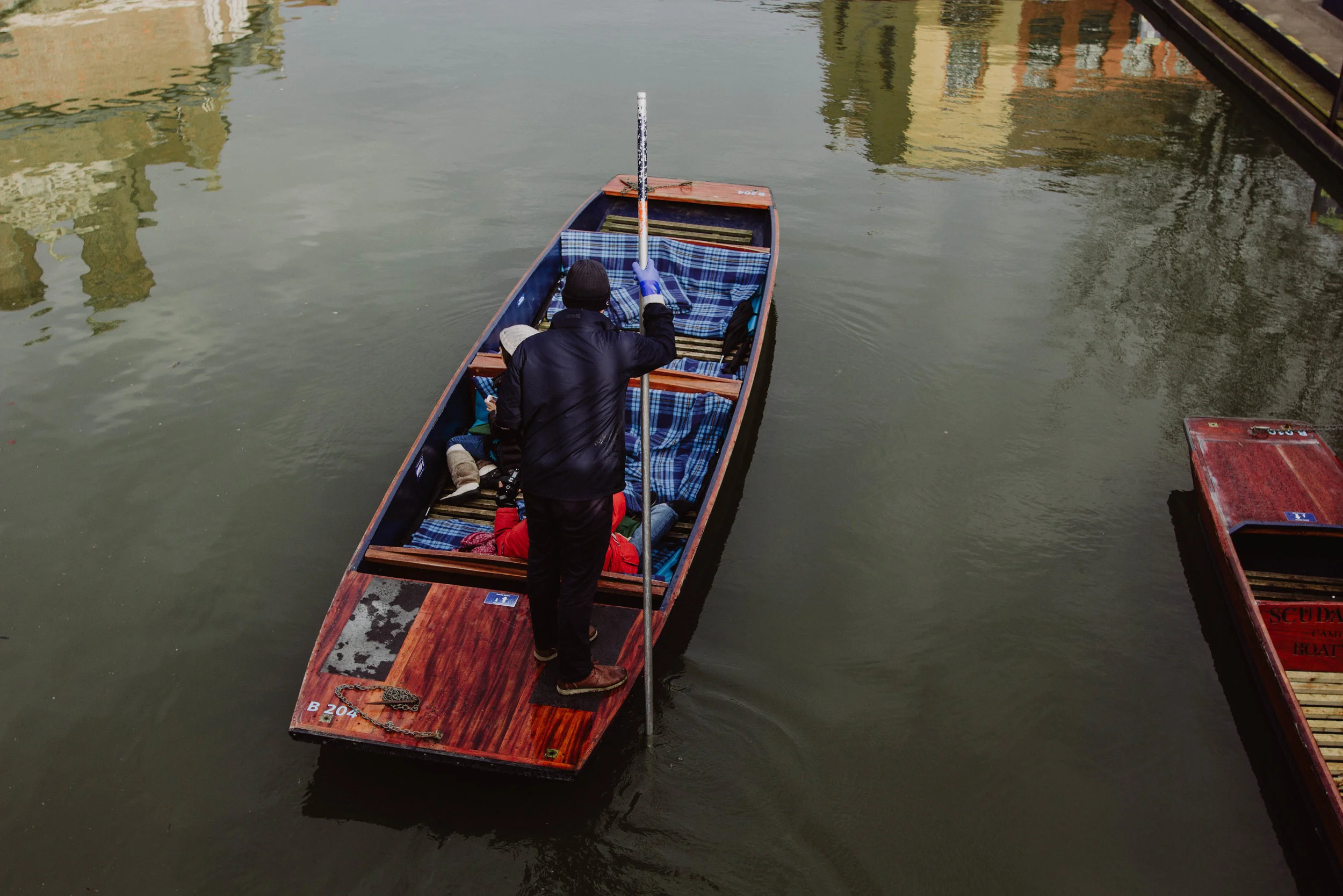 Punting is a big thing here.