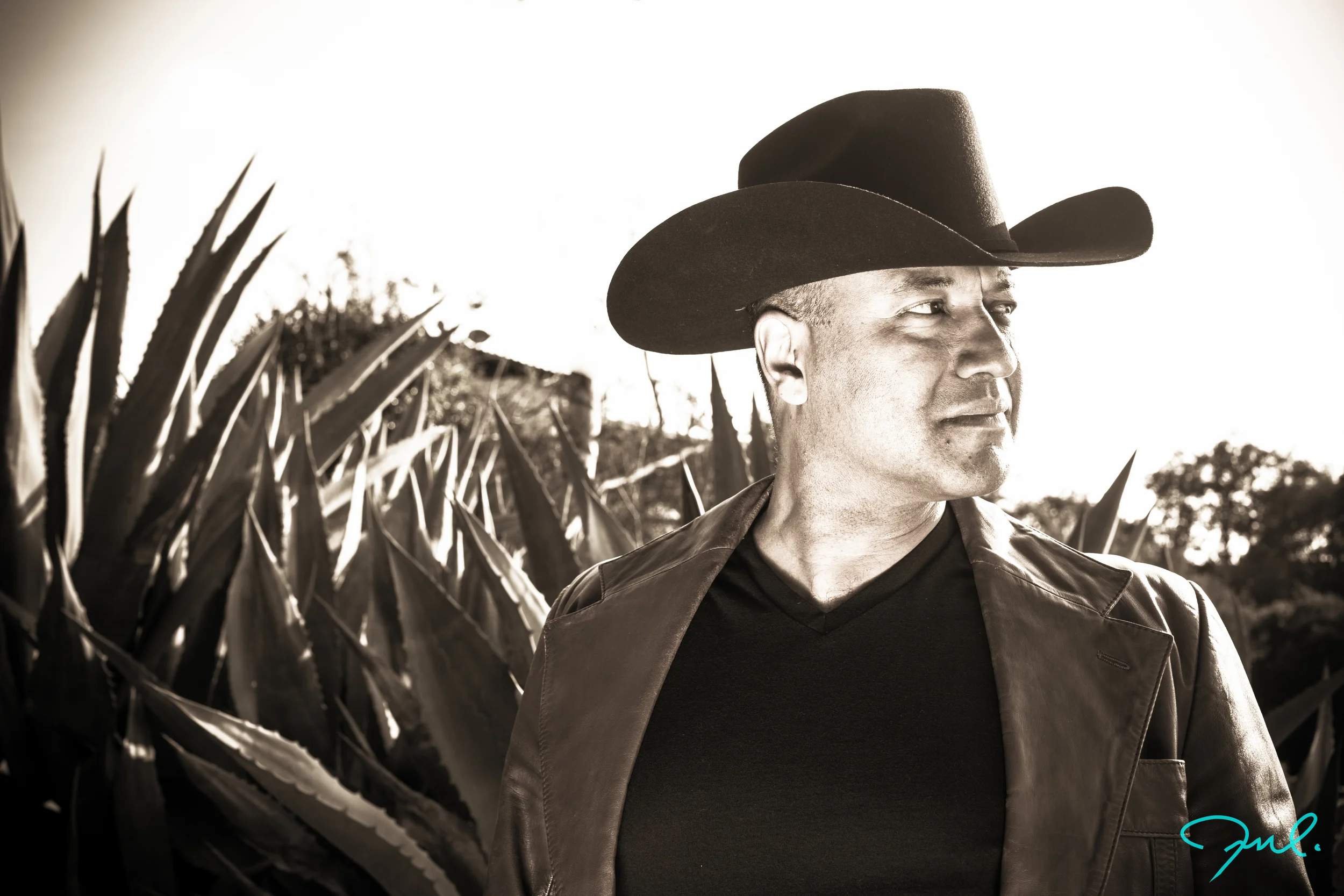 Agave Shoot with Azul DelGrasso