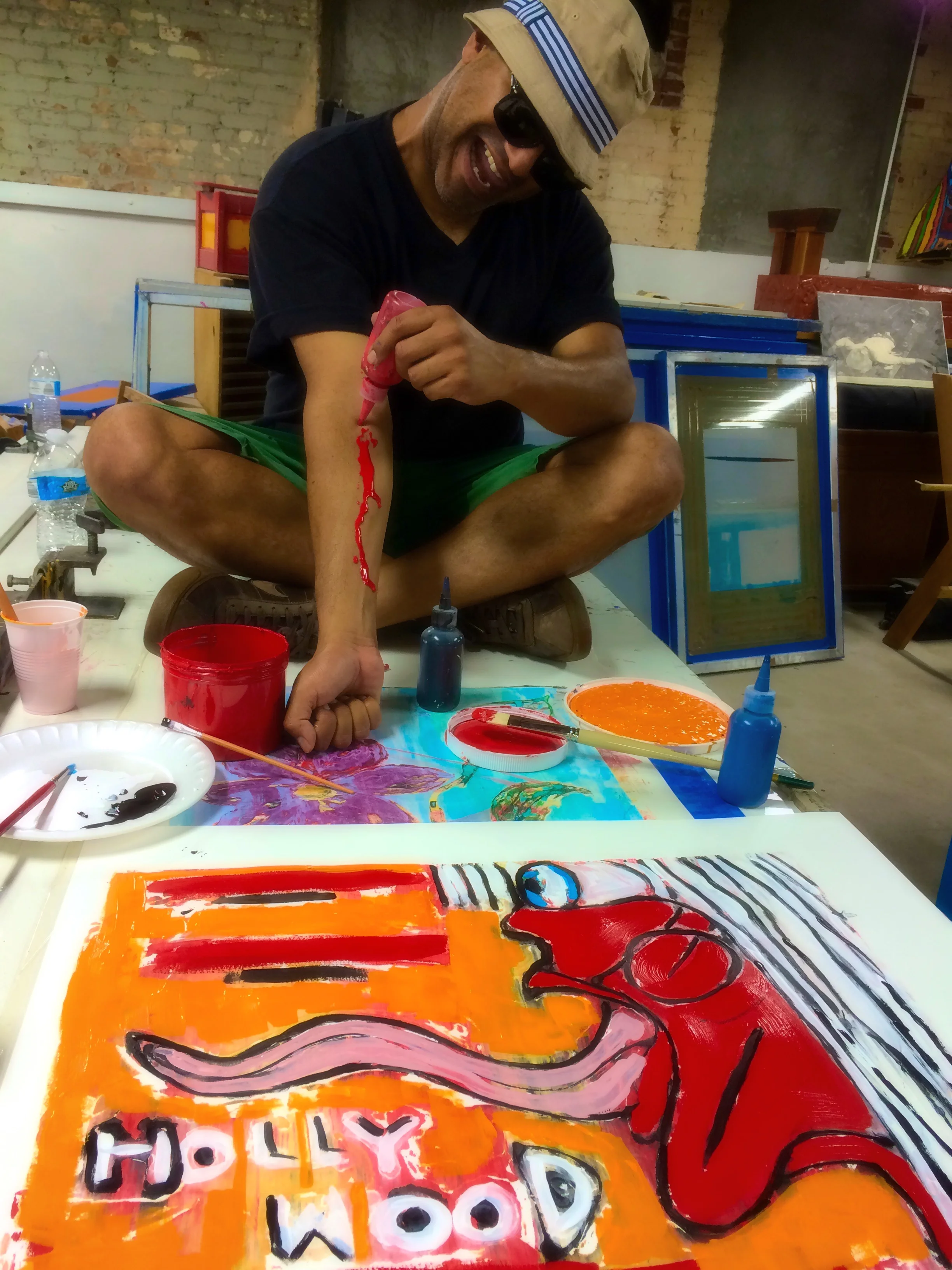 Addicted to Monoprint Monoprinting