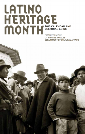 Juan Escobedo's photos can be seen in the Mayor's Calendar