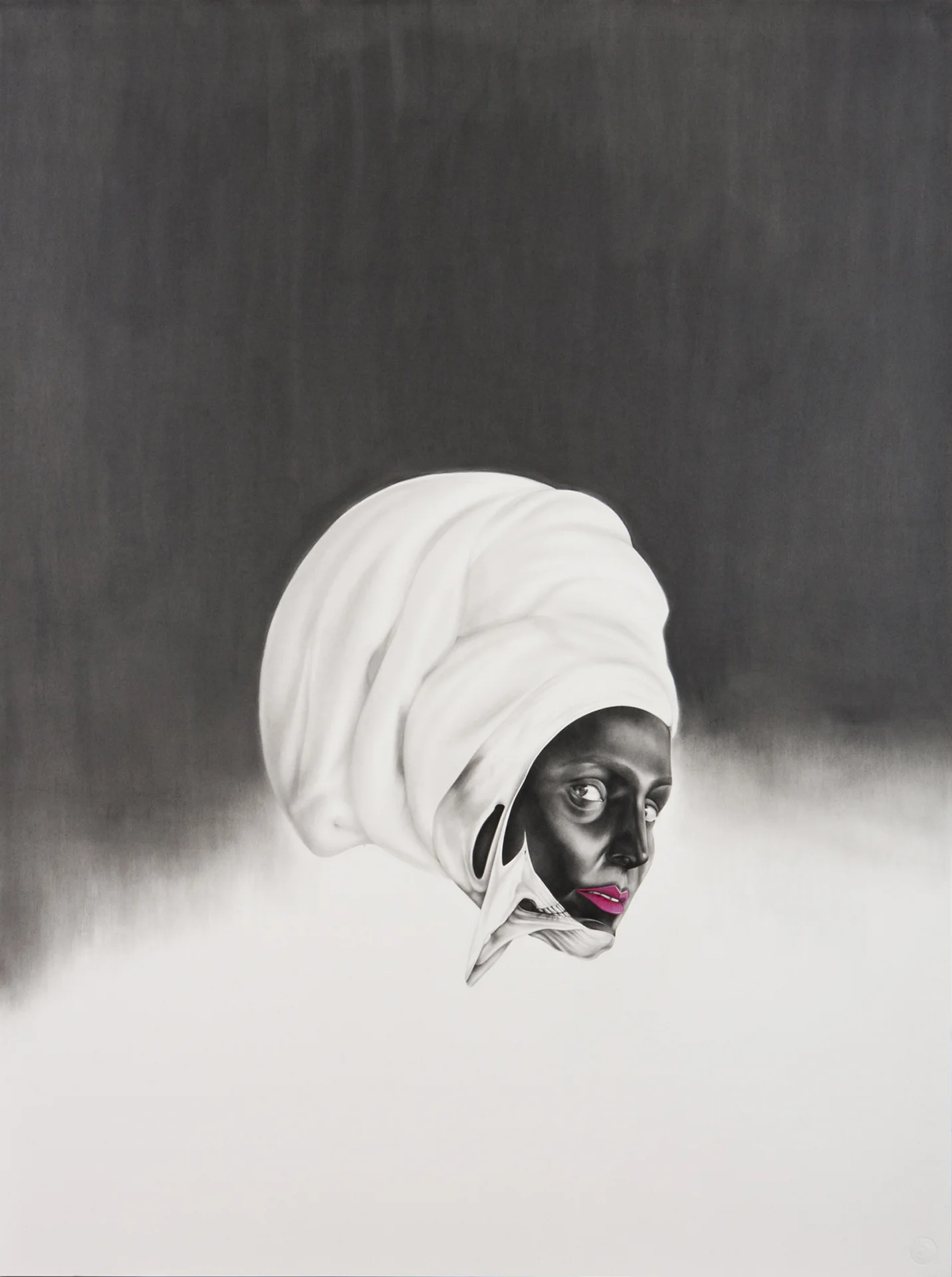 Terrors Advocate 2011 Graphite and pigment on paper 40 x 30 inches © Taravat Talepasand 2018