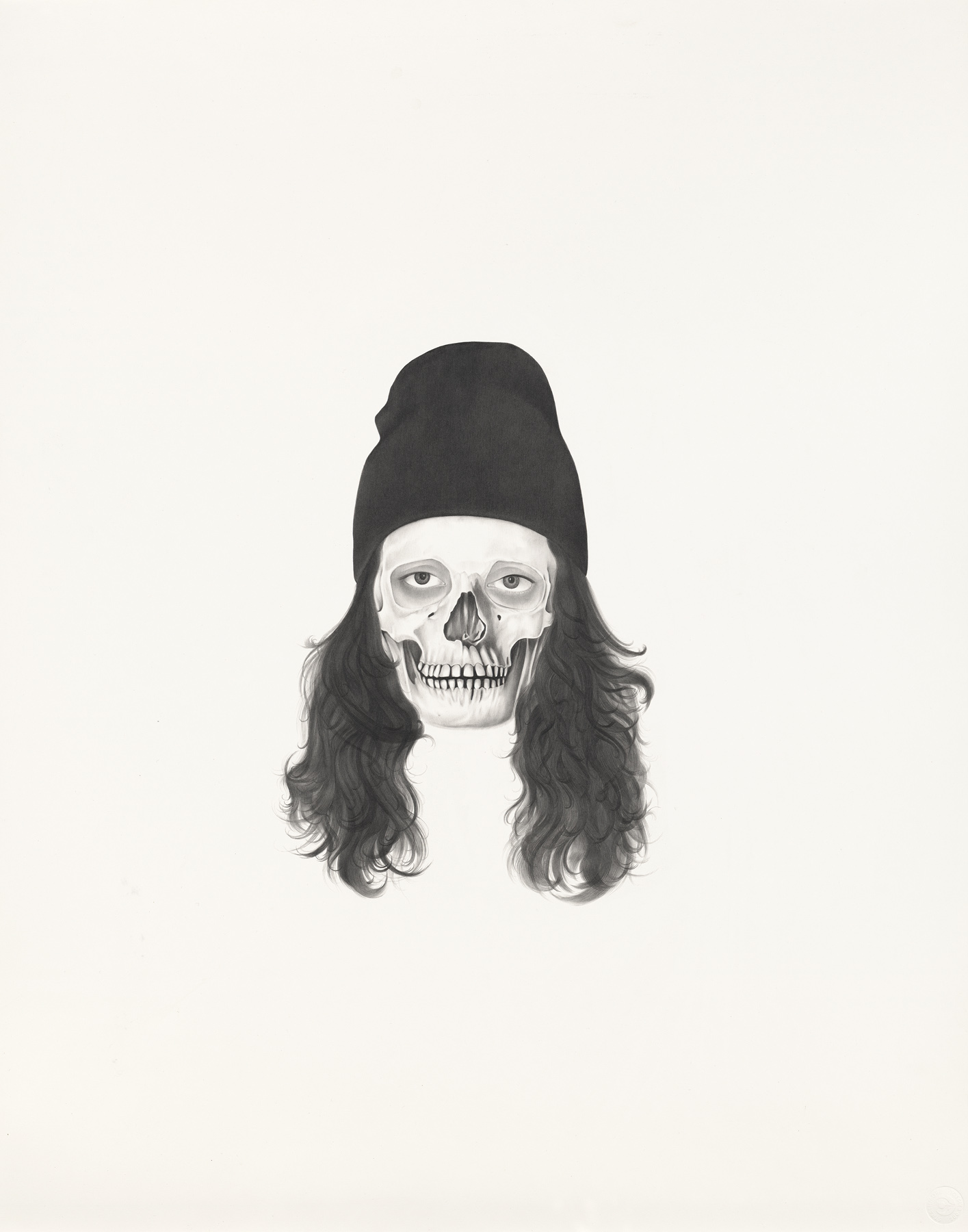Skeletara 2008 Graphite on paper 30 x 27 inches © Taravat Talepasand 2018