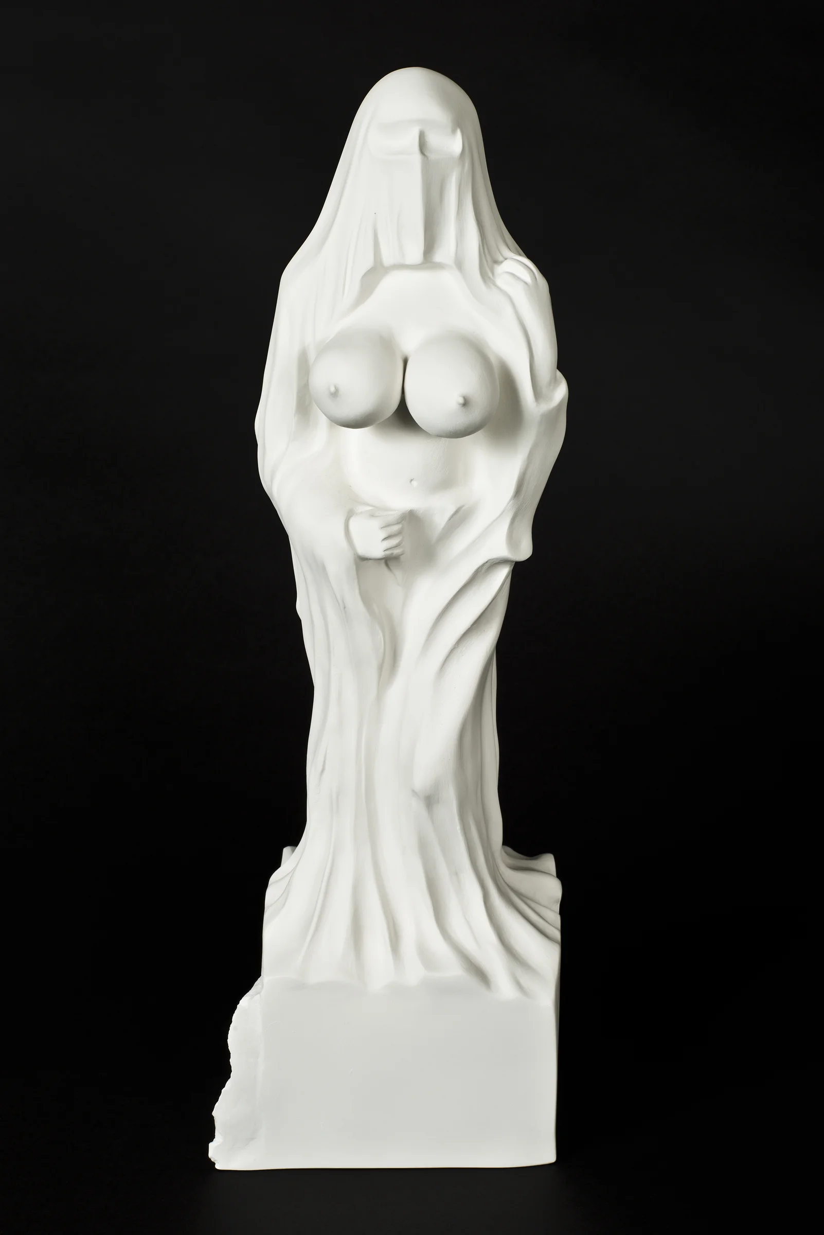Pathétique 2012 Porcelain 17 x 5 x 5 inches © Taravat Talepasand 2019