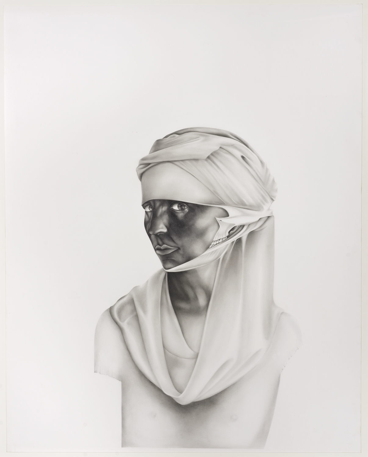 Sanctioned II 2014 Graphite on paper 30 x 27 inches © Taravat Talepasand 2018
