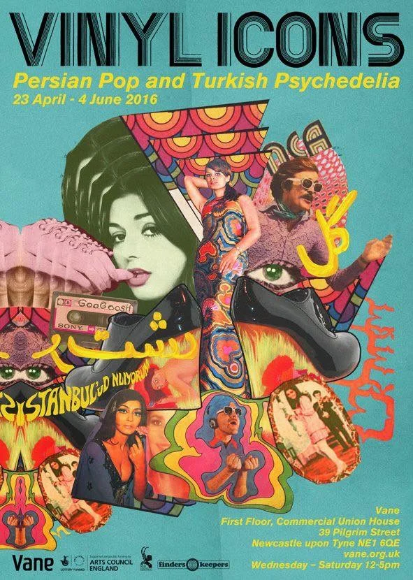 VINYL ICONS|Persian Pop and Turkish Psychedelia 
