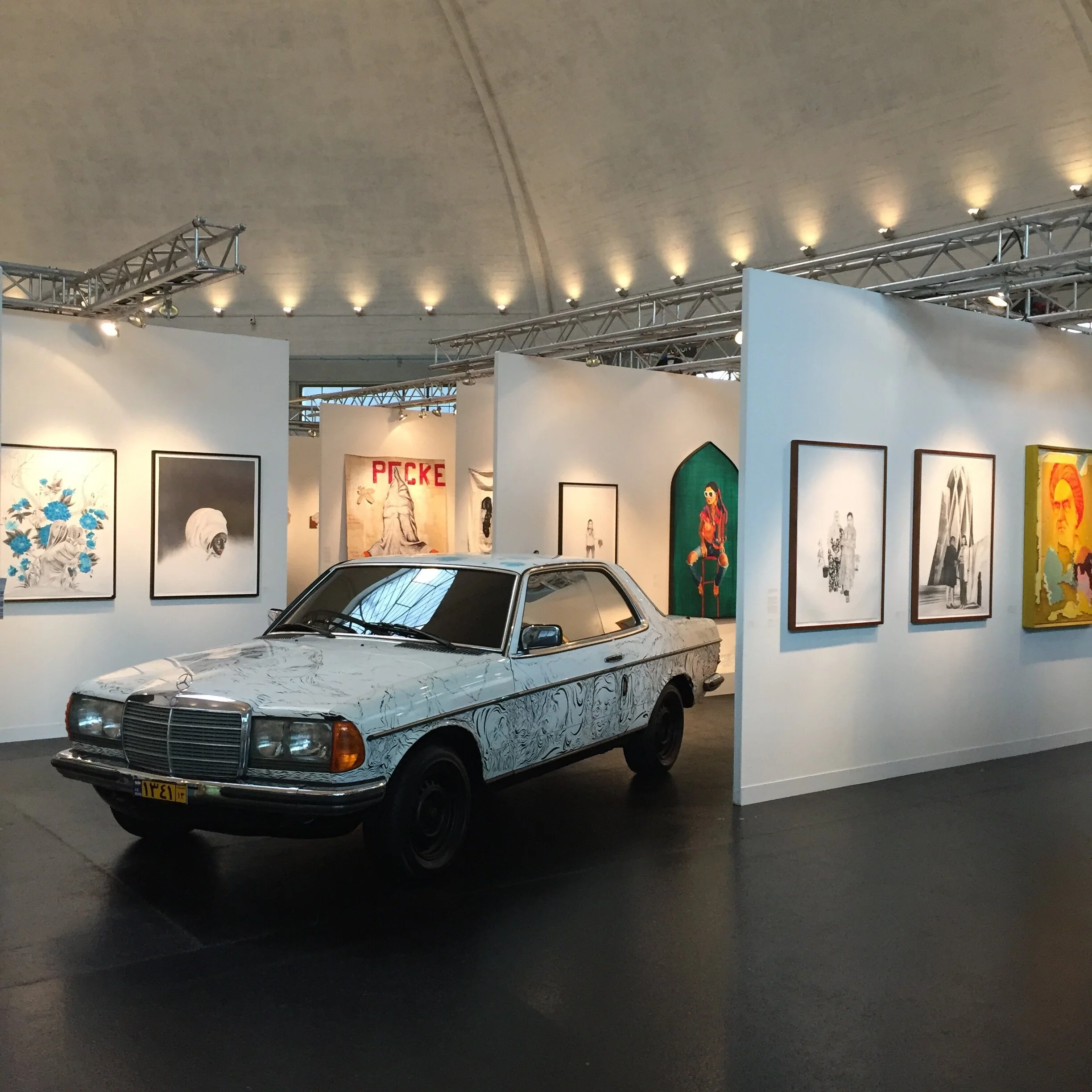   Dar Bast (Closed Door)  Volta Art Fair Basel, Switzerland  2015  