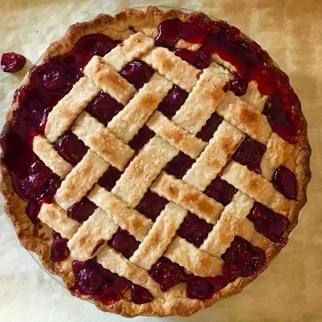 #weekendbaking sour cherries from @colburnkimberly 
#inseason #howisummer #cherrypie 🍒#feedfeed@thefeedfeed #thekitchn #buzzfeast #bhgcelebrate #eeeeeats #huffposttaste #instagood #sundayfunday