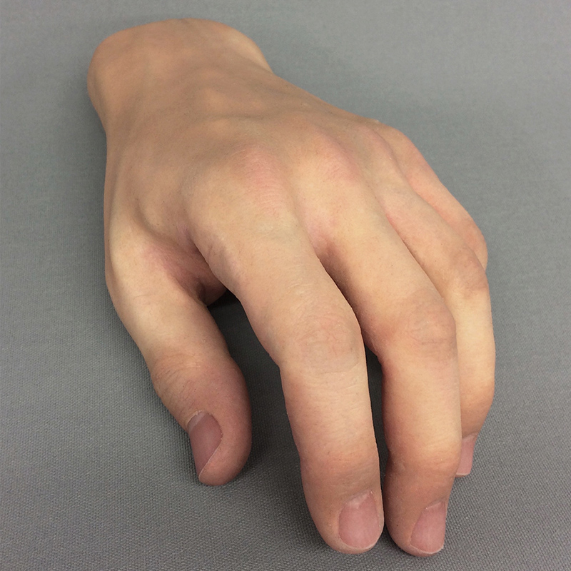 Silicone hand cover