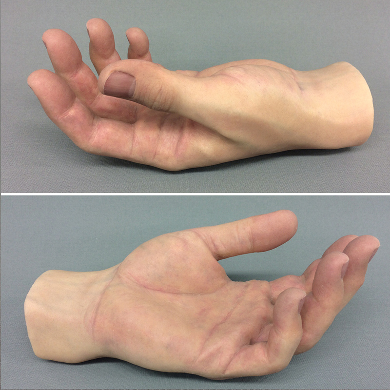 Silicone hand cover