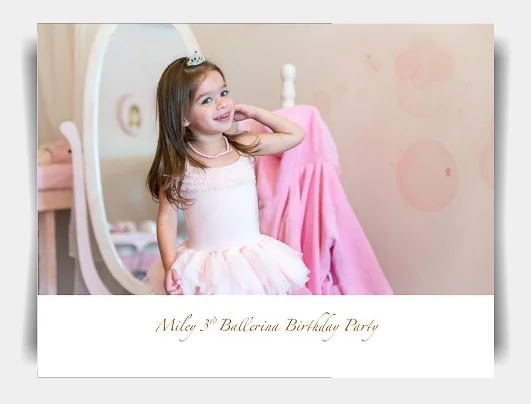    Ask us About Our Famous Custom Designed Birthday Photo Albums!   