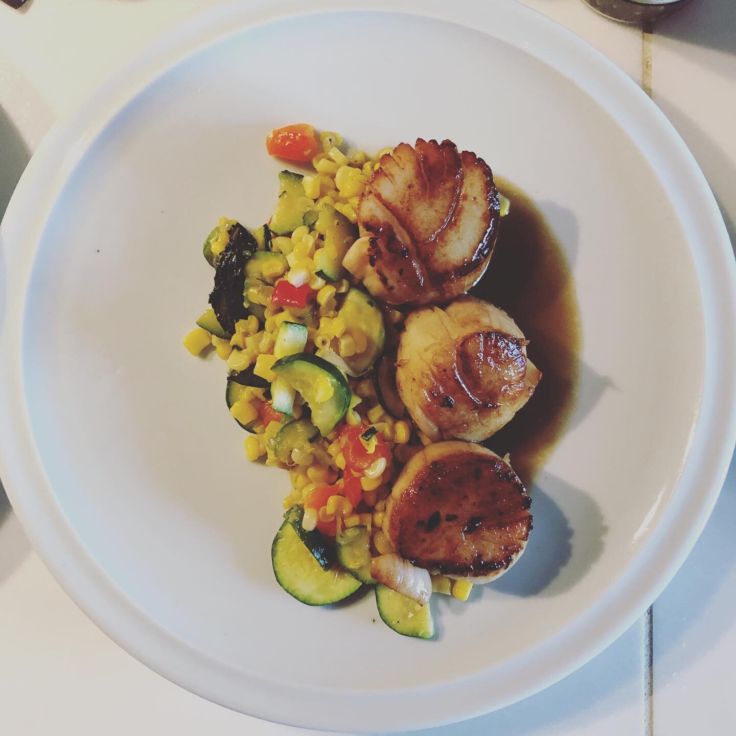 I dedicate these scallops and succotash to Kamala Harris. And Joe Biden. May your administration be every bit as delicious.
.
.
#hopeful #pleasevote #butseriouslypleasevote #joebiden #biden2020. @kamalaharris @joebiden