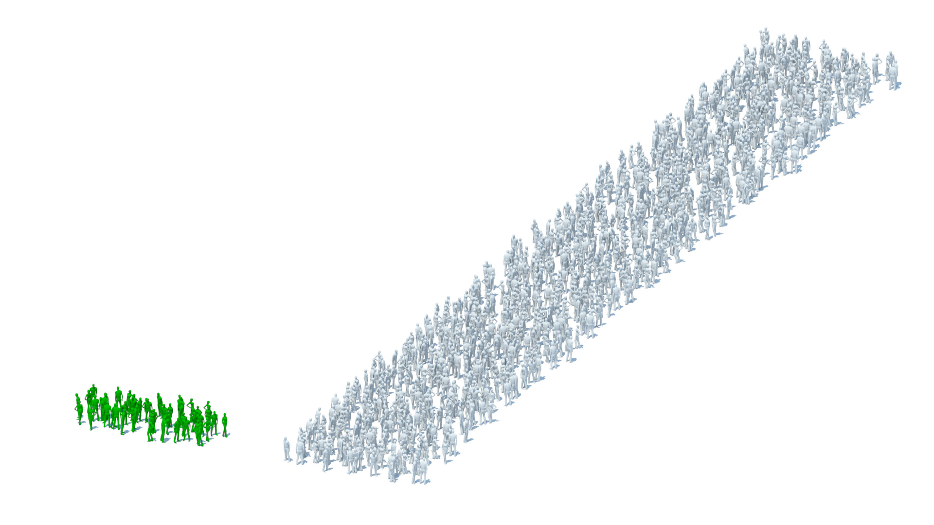 4.8% of the British population is Muslim (about 1 in 20)