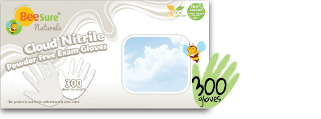 Cloud White Nitrile BE2930 (Available in non-U.S. markets only)