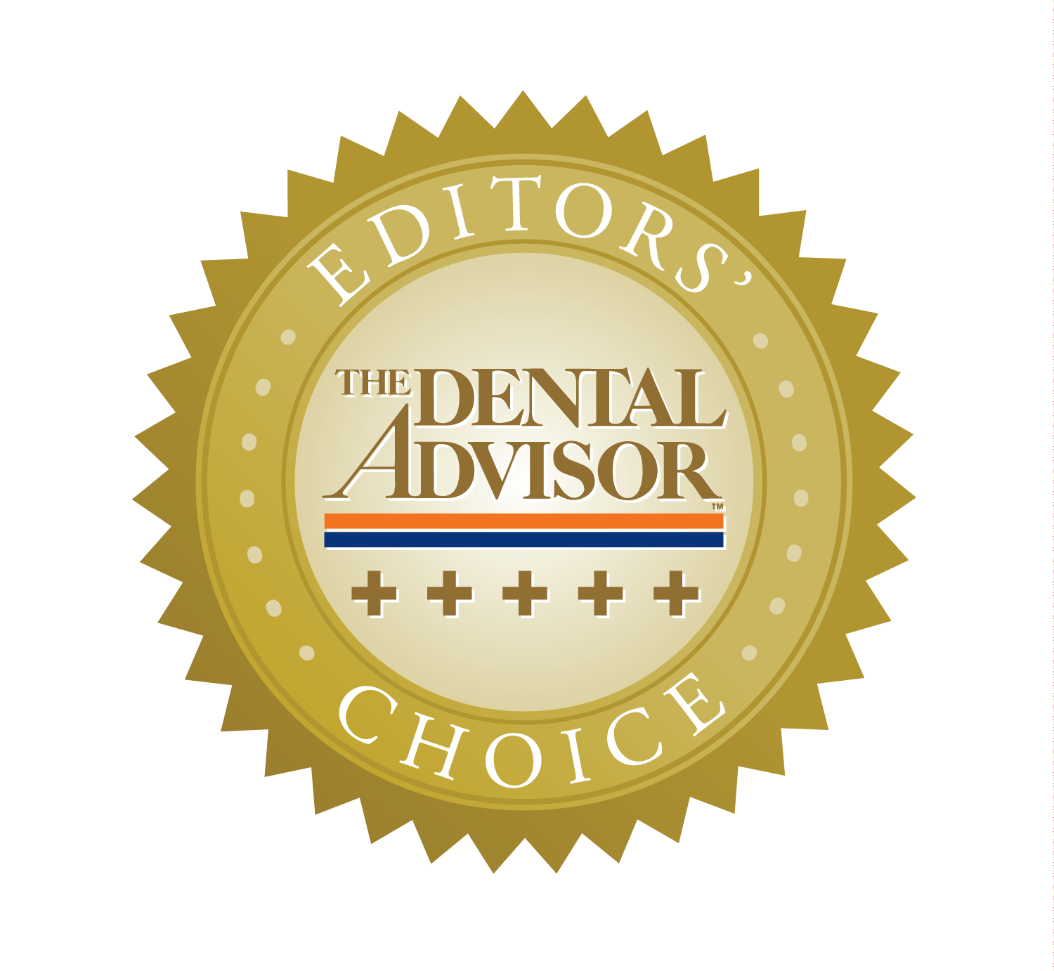 Dental Advisor Editors Choice 5 Plus Awards