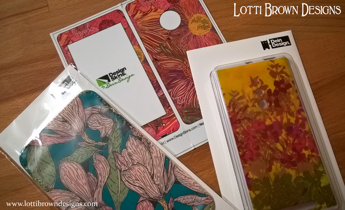 First look at my new phonecases from DeinDesigns...