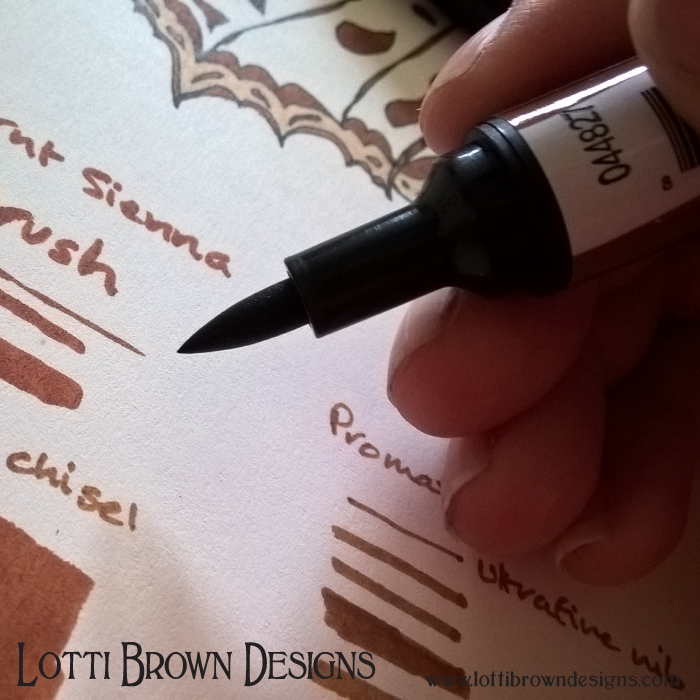 Brushmarker, brush nib