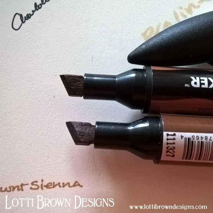 Wide, chisel nib - both Promarker and Brushmarker