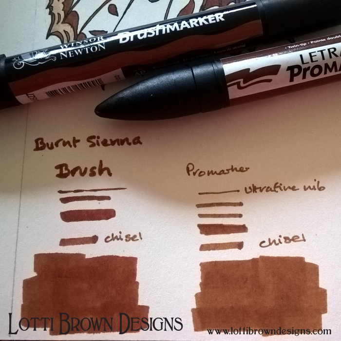 Promarker v Brushmarker - test