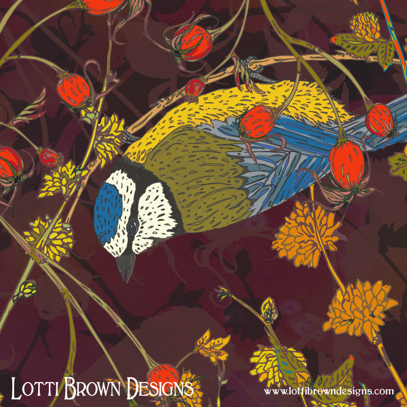 Detail from the artwork.