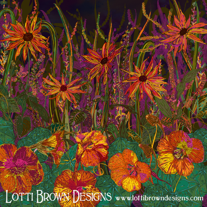 Final artwork - Autumn Flowers - You Can Get By