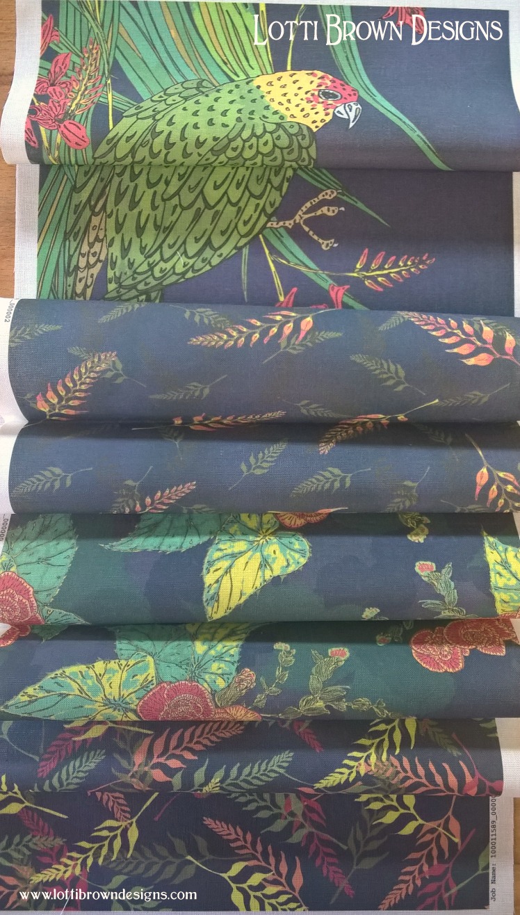Fabric samples from Wovenmonkey