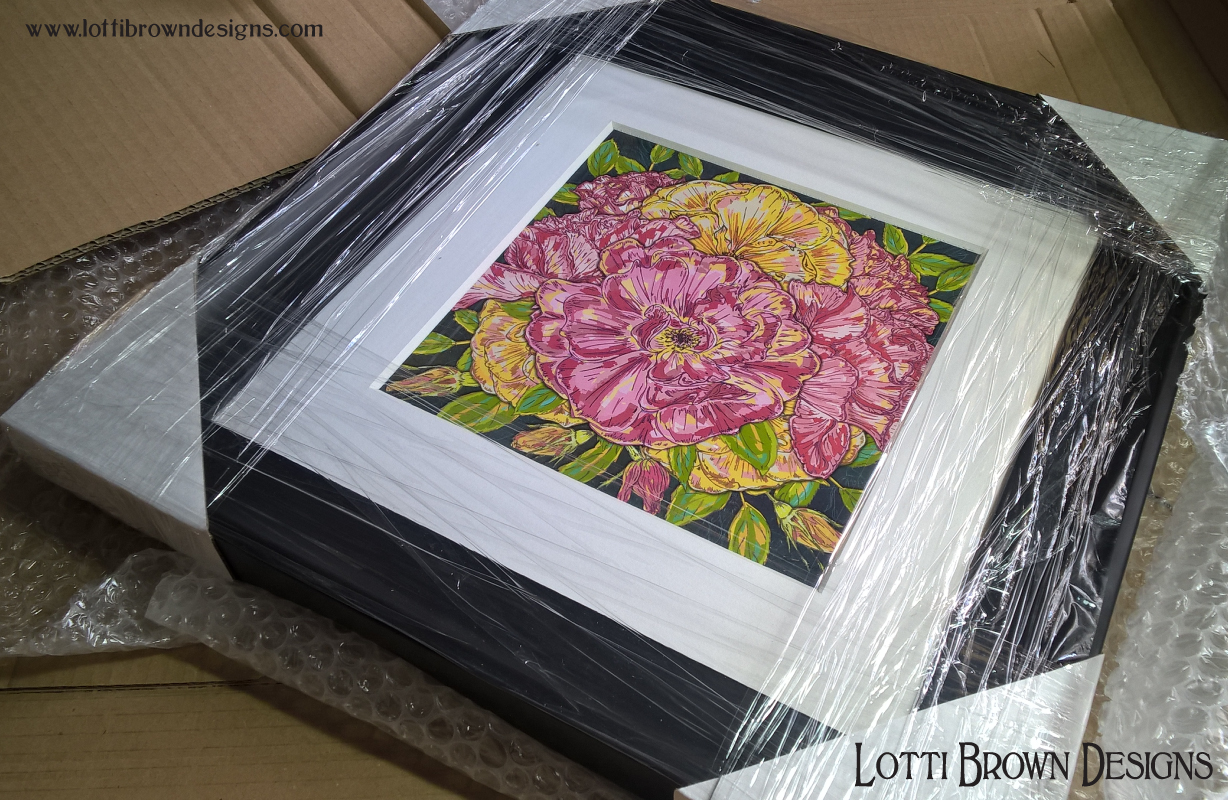 Unpacking the artwork
