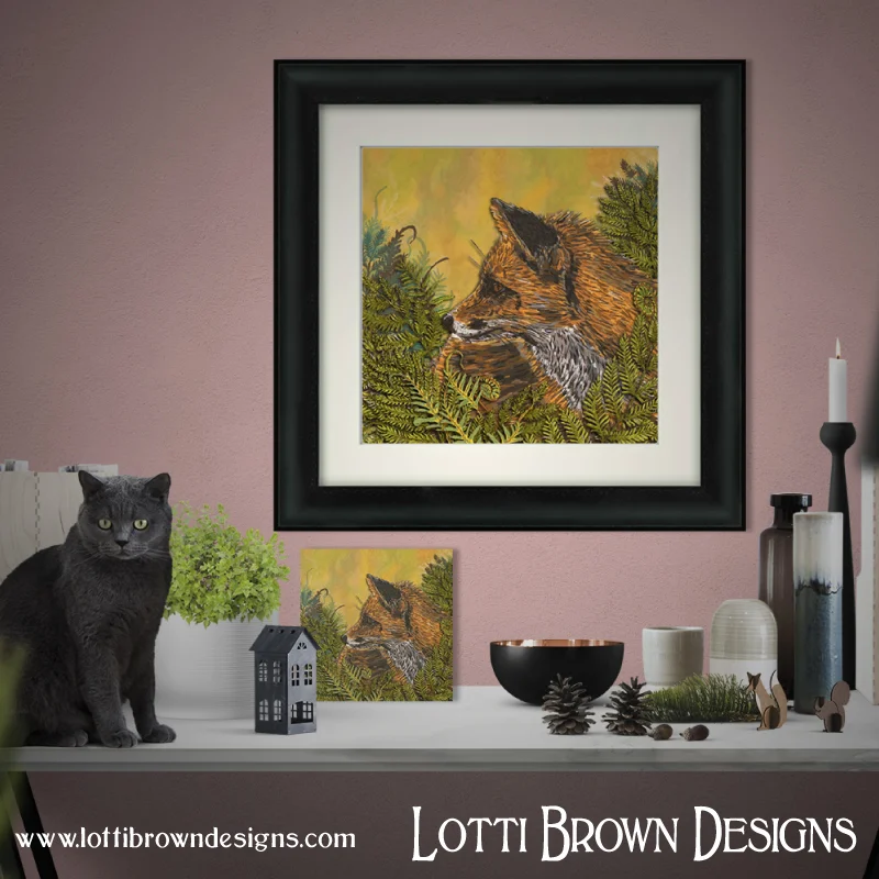 Beautiful art prints in my own online store with international delivery available