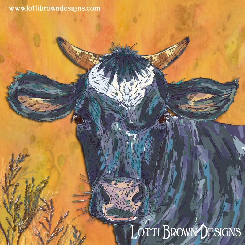 ‘The Cow’s Nose’ artwork by Lotti Brown