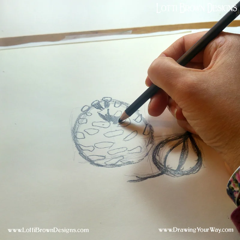 Adding detail to the drawing